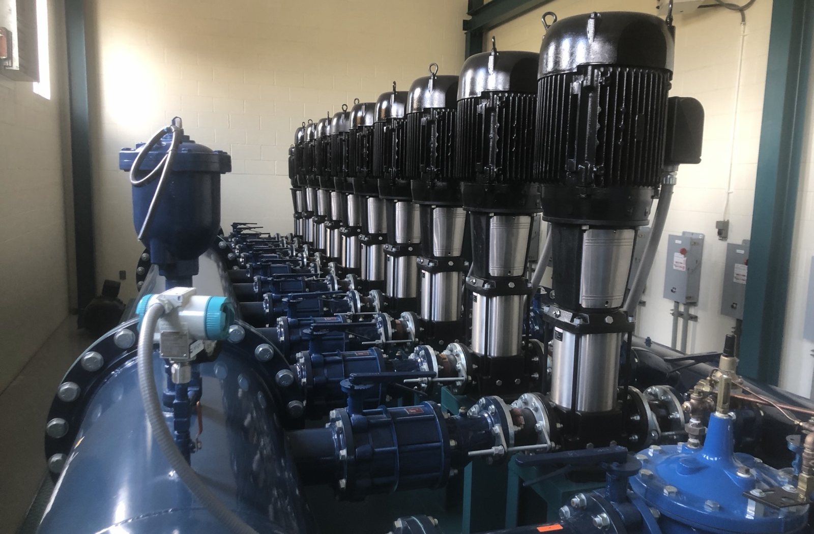 Drinking water system pumping equipment